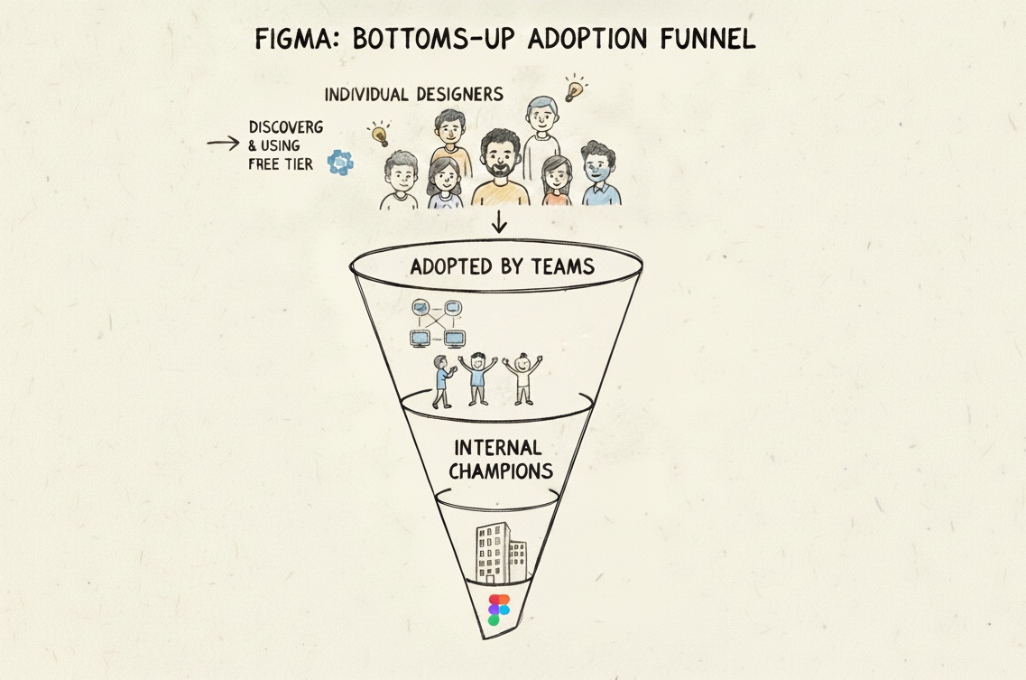 Bottoms Up SaaS Funnel