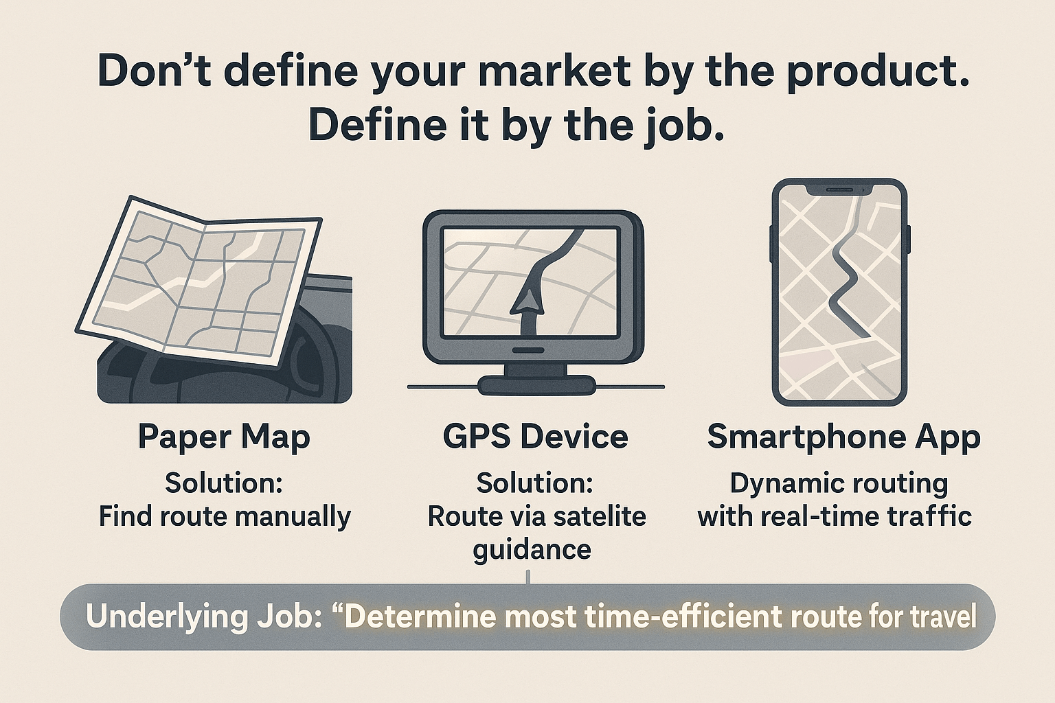 Determine the most time-efficient route for Travel